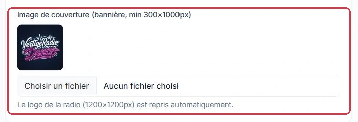 L image de couverture ; le logo carré est repris automatiquement