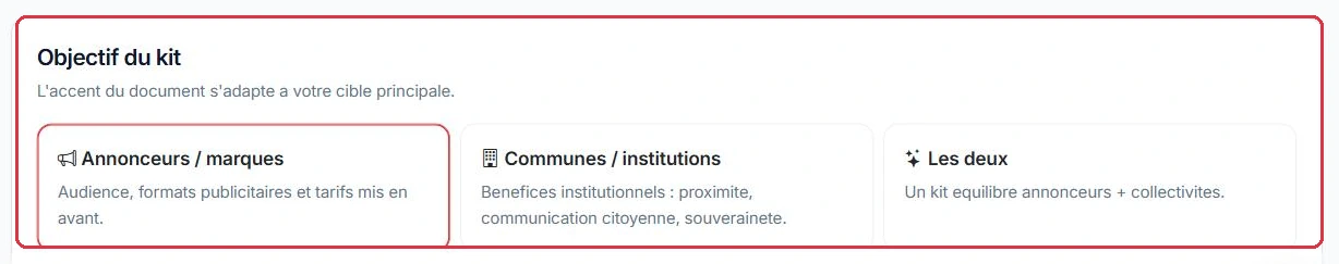 Étape 1 : à qui le document s adresse