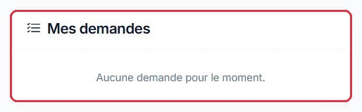Le suivi de vos demandes de retrait