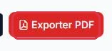 Le bouton « Exporter PDF », actif une fois les données chargées.
