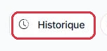 Le bouton « Historique », pour retrouver les émissions déjà générées.